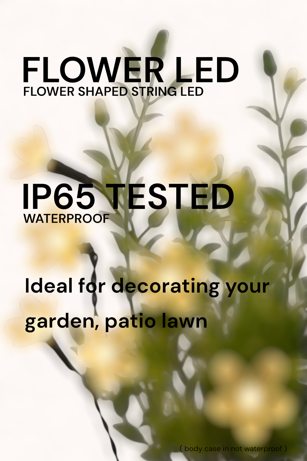 Flower led light