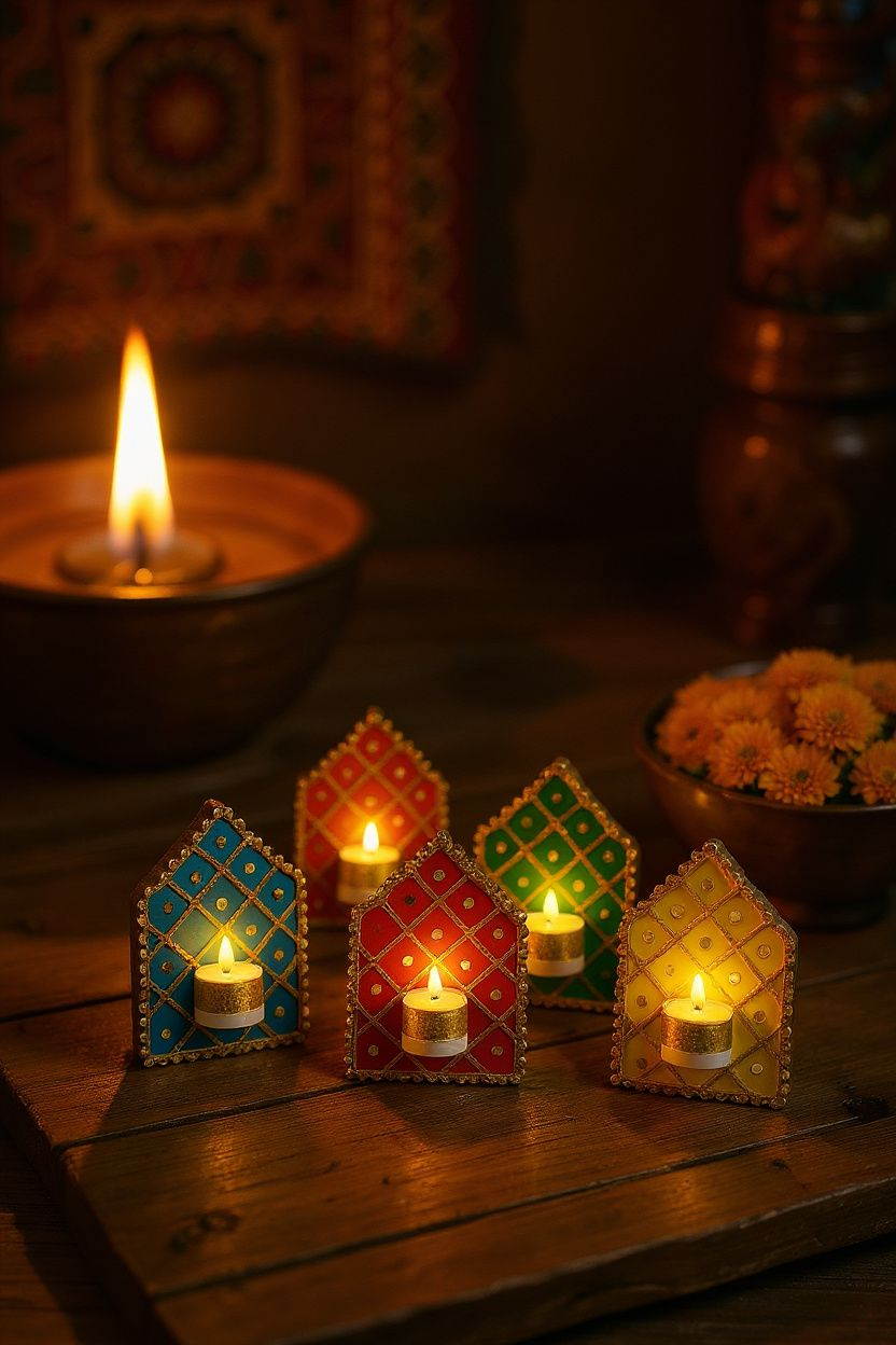Tealight Decorative holders(Pack of 6pcs)