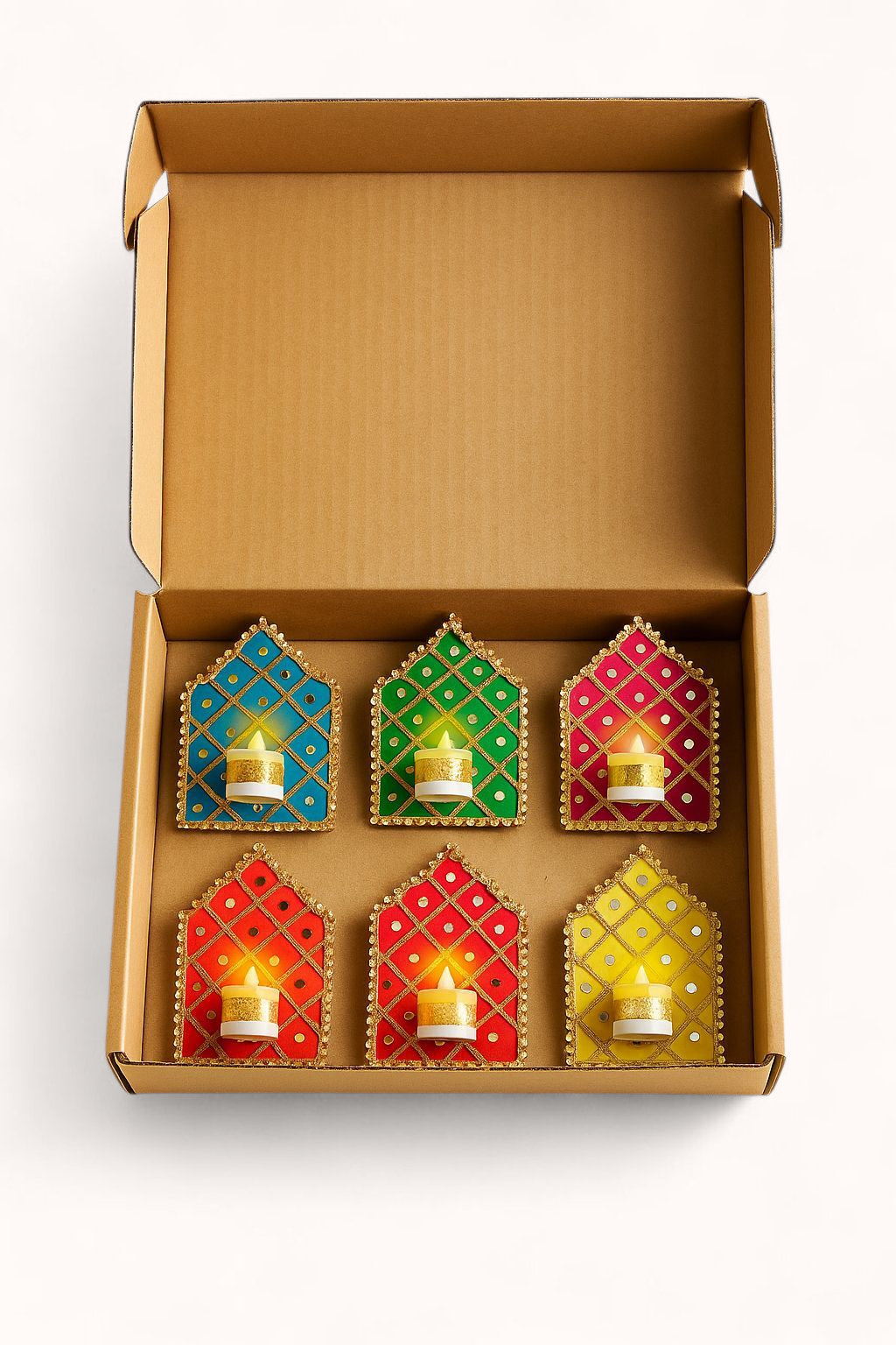 Tealight Decorative holders(Pack of 6pcs)