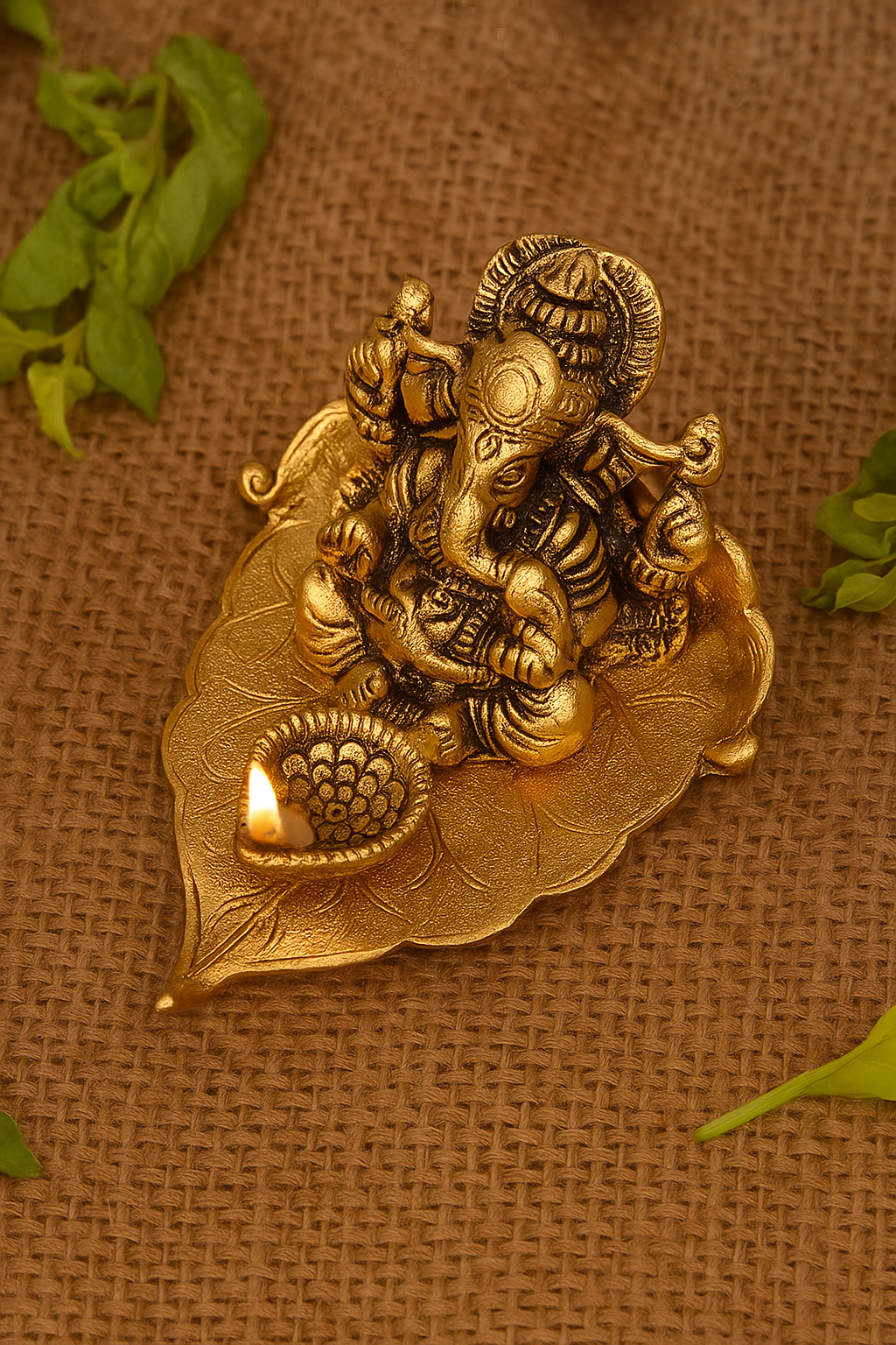 Ganesh Diya metal