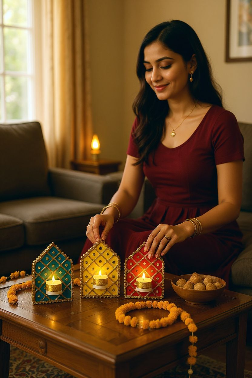 Tealight Decorative holders(Pack of 6pcs)